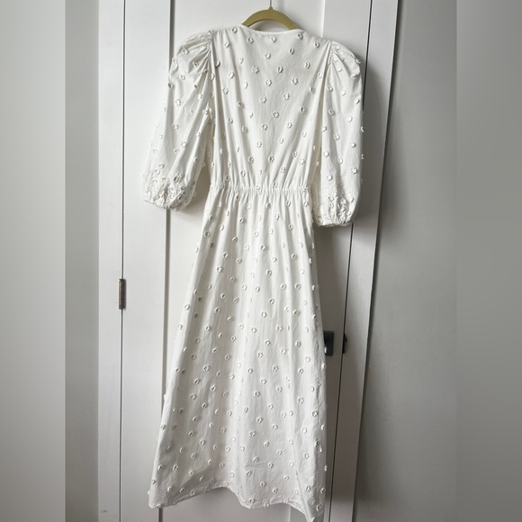Maje White Embroidered Dress - Picture 13 of 16